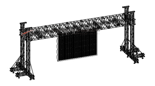 14米X6米LED龙门架