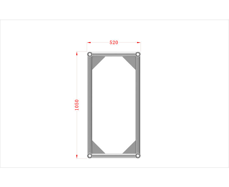 Rectangular  truss   UR-RHF1060580